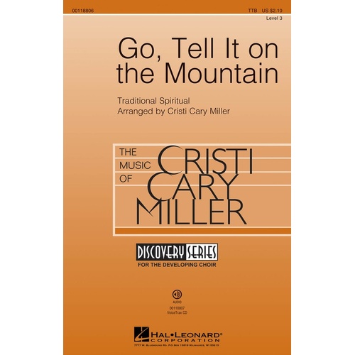 Go Tell It On The Mountain TTB (Octavo)