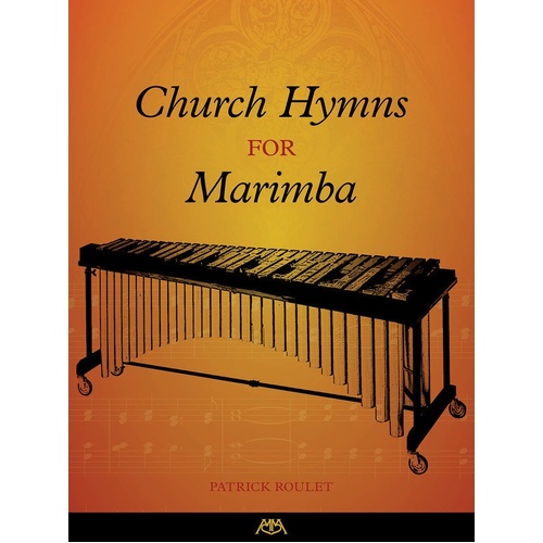 Church Hymns For Marimba (Softcover Book)
