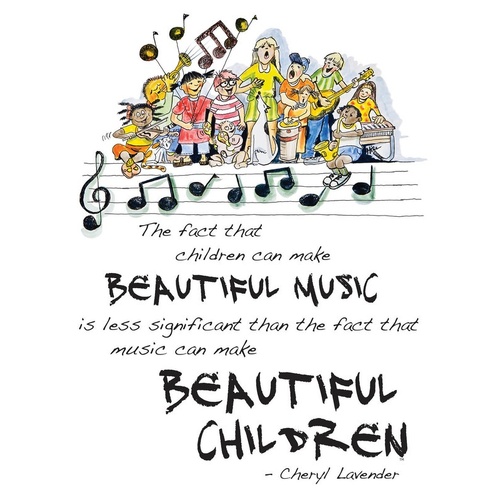 Beautiful Music Beautiful Children Poster