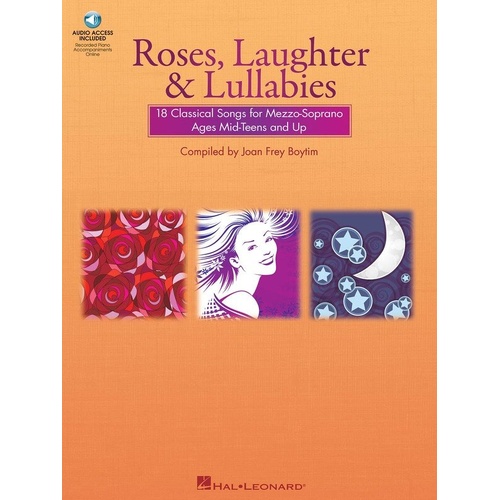 Roses Laughter and Lullabies Mezzo Soprano BK/CD