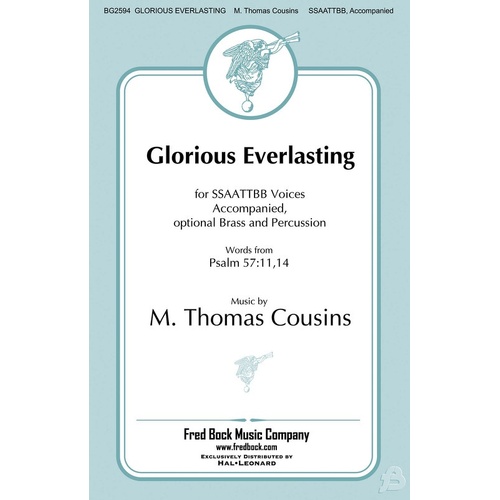 Glorious Everlasting SATB (Octavo)