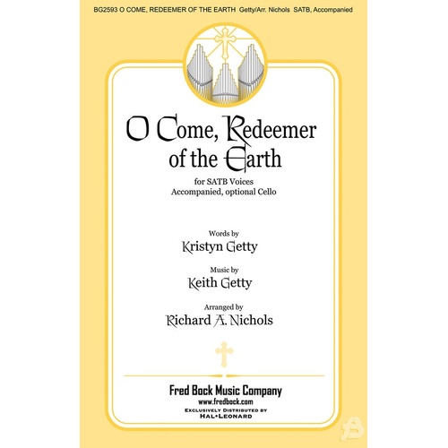 O Come Redeemer Of The Earth SATB (Octavo)