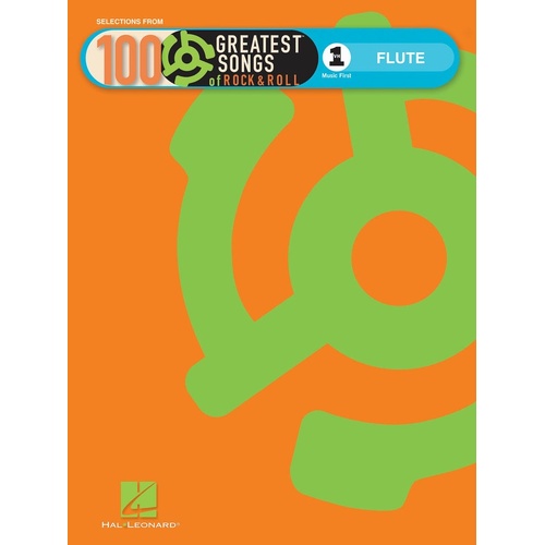 Vh1 100 Great Song Rock N Roll Flute (Softcover Book)