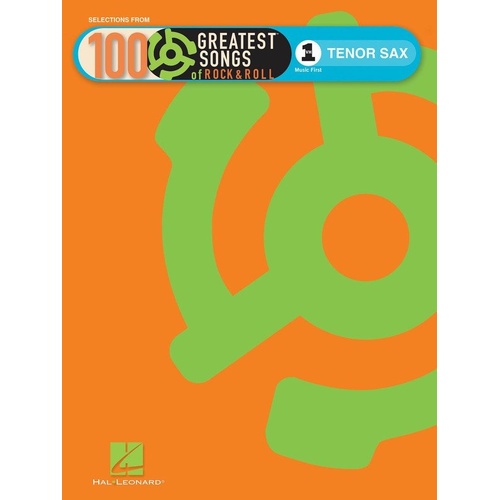 VH1 100 Great Songs Rock N Roll for Tenor Saxophone