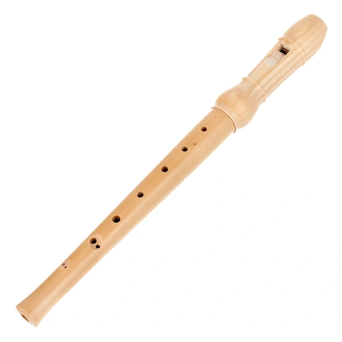 Meinel 2-Piece Wooden Descant Recorder - Baroque Fingering, Standard A440, Model 301