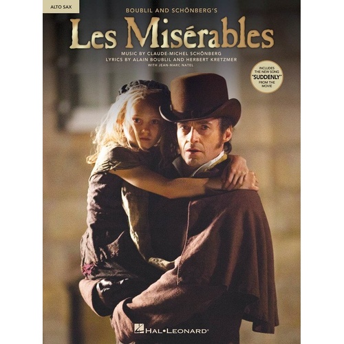 Les Miserables for Alto Saxophone Solos from the Movie
