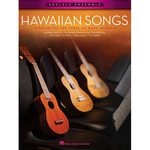 Hawaiian Songs Ukulele Ensemble (Softcover Book)