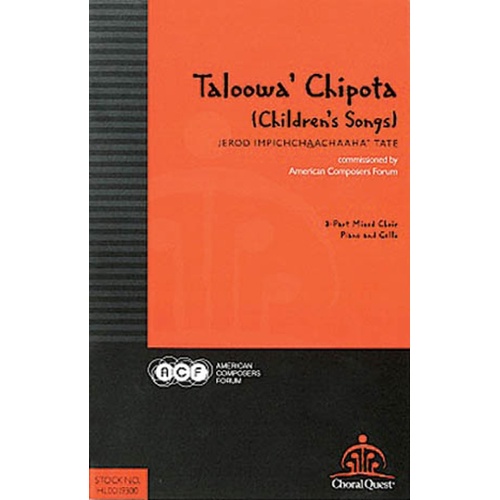 Taloowa Chipota (Childrens Songs) 3Pt (Octavo)