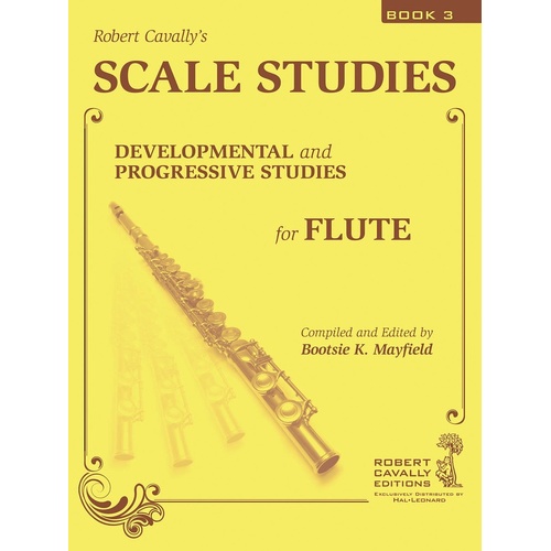 Scale Studies Book 3 Flute (Softcover Book)