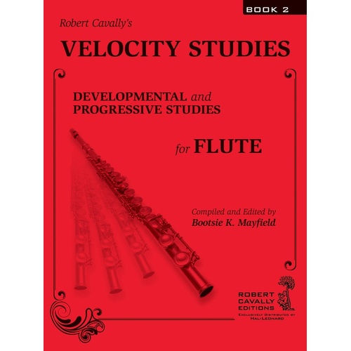 Velocity Studies Book 2 Flute Ed Mayfield (Softcover Book)