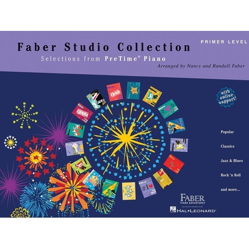 Faber Studio Collection PreTime Piano Primer by Nancy Faber - 20 Pages