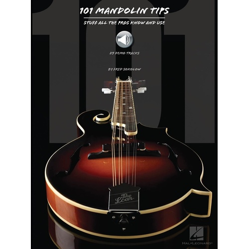 101 Mandolin Tips Book/Online Audio (Softcover Book/Online Audio)