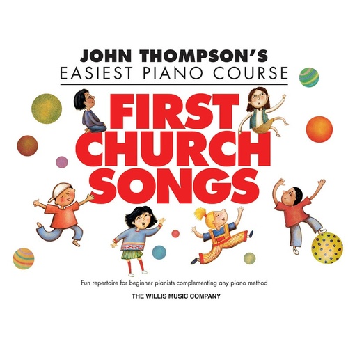 Easiest Piano Course First Church Songs (Softcover Book)
