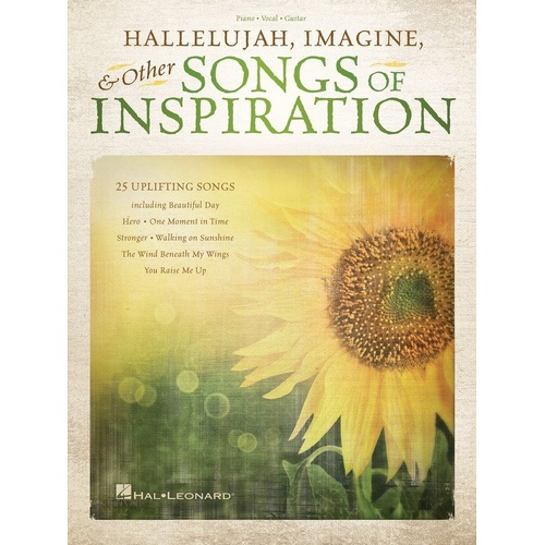Hallelujah, Imagine & Other Songs of Inspiration PVG Songbook