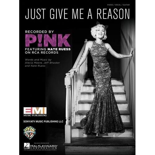 Pink - Just Give Me A Reason PVG S/S (Sheet Music)