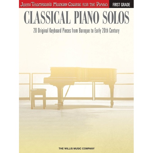 Classical Piano Solos - First Grade by Willis Music