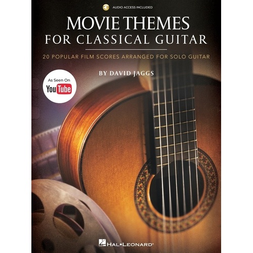 Movie Themes for Classical Guitar by David Jaggs