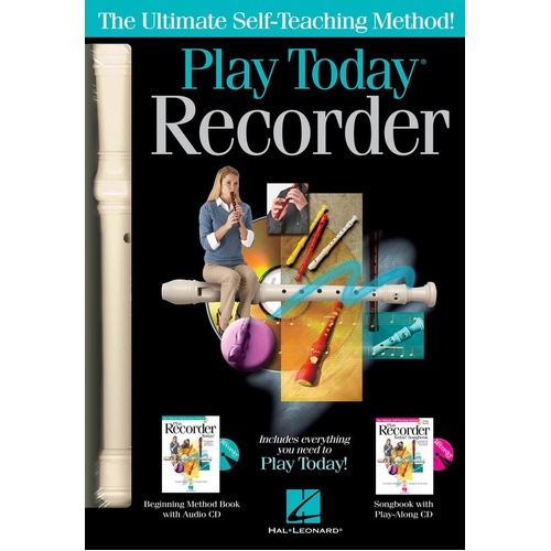 Play Recorder Today Complete Kit Lvl 1 Book/CD (Softcover Book/CD)