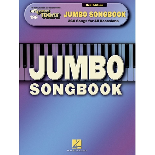 EZ Play 199 Jumbo Songbook 3rd Ed (Softcover Book)