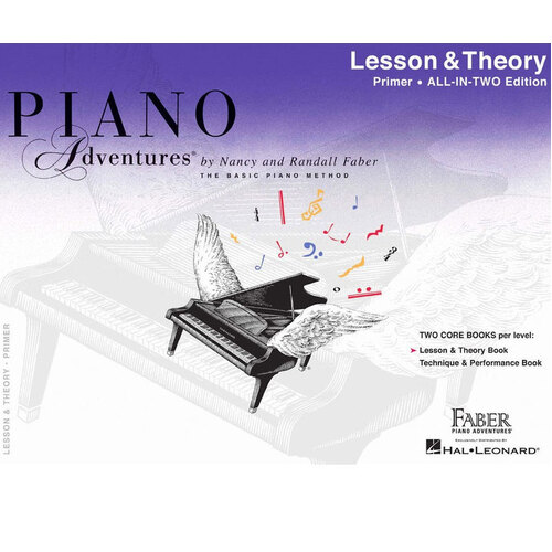 Piano Adventures All In Two Primer Lesson Theory (Softcover Book)