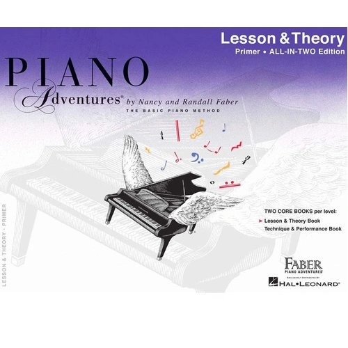 Piano Adventures All-In-Two Primer Level Lesson & Theory Book