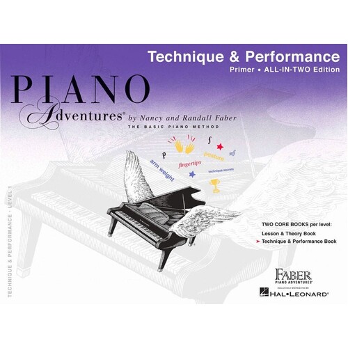 Piano Adventures All In Two Primer Technique (Softcover Book)