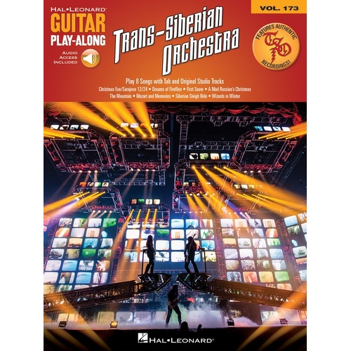 Trans-Siberian Orchestra Guitar Playalong V173 Book/Online Audio (Softcover Book/Online Audio)