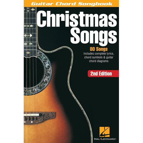 Guitar Chord Songbook Christmas Songs 2nd Editio (Softcover Book)