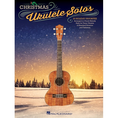 Christmas Ukulele Solos (Softcover Book)