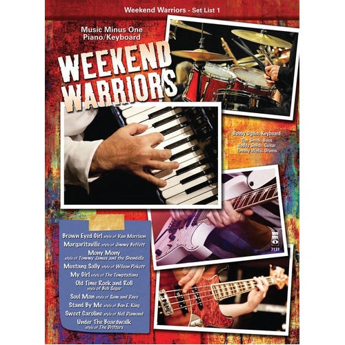 Weekend Warriors Set List 1 Piano/Keyboard Book/CD (Softcover Book/CD)