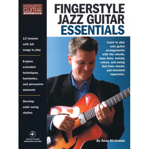 Fingerstyle Jazz Guitar Essentials (Softcover Book)