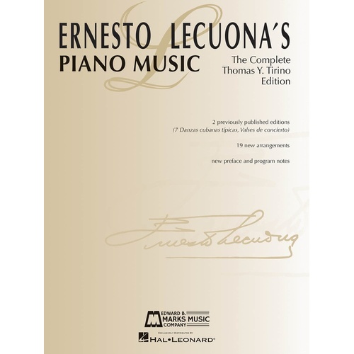 Ernesto Lecuonas Piano Music (Softcover Book)