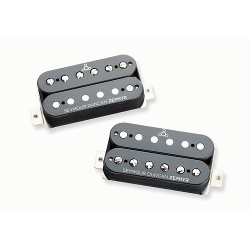 Seymour Duncan ZS 1s Zephyr Silver Humbucker Set Black Pickup