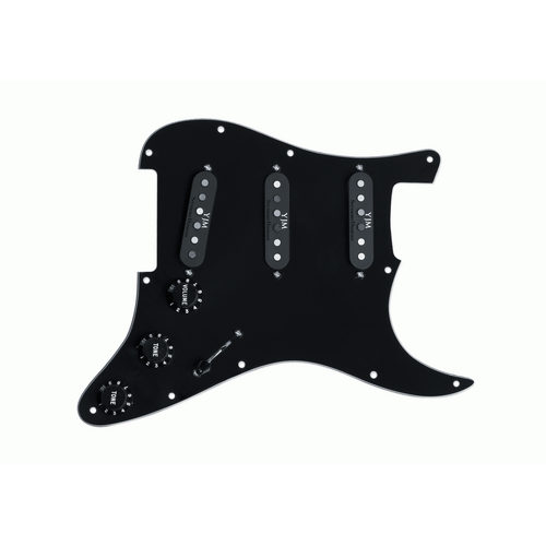 Seymour Duncan STK S10PGD YJM FURY Pickguard Assembly Black Pickup