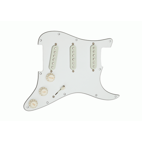 Seymour Duncan STK S10PGD YJM FURY Pickguard Assembly Off-White Pickup