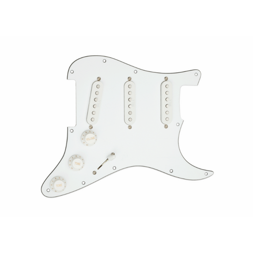 SD STK S10PGD YJM Fury Pickguard Assembly White