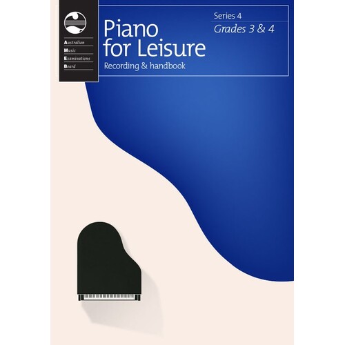AMEB Piano For Leisure Grade 3 To 4 Series 4 Rec/Handbook (Softcover Book/Online Audio)