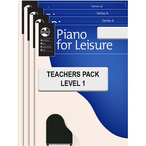 AMEB Piano For Leisure Series 4 Teacher Pack Level 1 (Package)