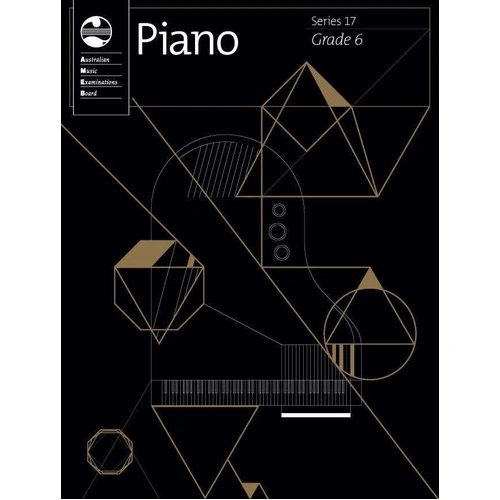 AMEB Piano Grade 6 Series 17 - 52 Pages Piano Solo