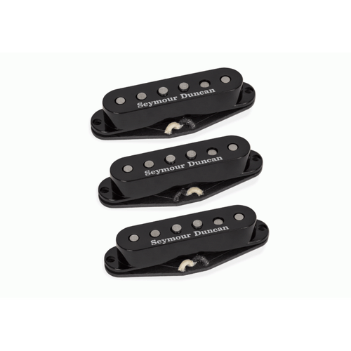 SD Set Scooped Strat Pickups - Black