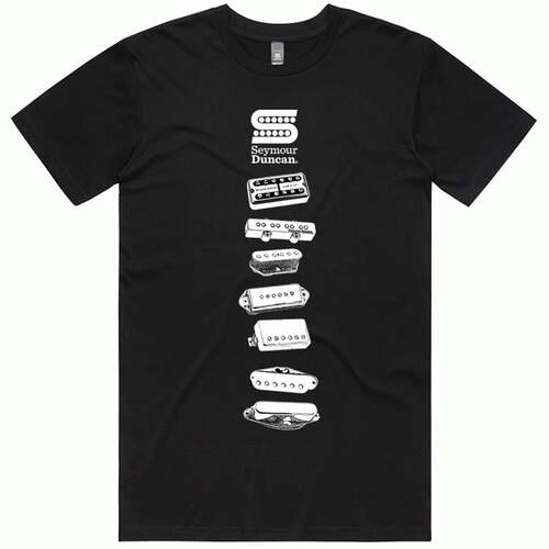 Seymour Duncan SDTD4M Stacked Pickups T-Shirt Medium