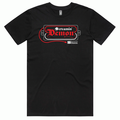 Seymour Duncan SDTD6L Screamin Demon T-Shirt Large