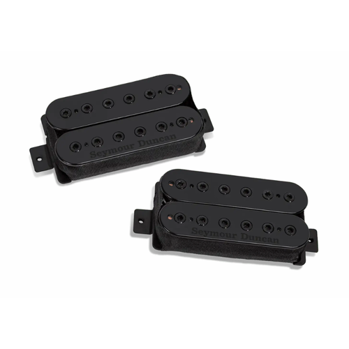SD Holcomb Set Black - Ceramic Magnet & Alnico 8 Loaded Pickups for Note Definition, Low-End & Mid-Range Focus