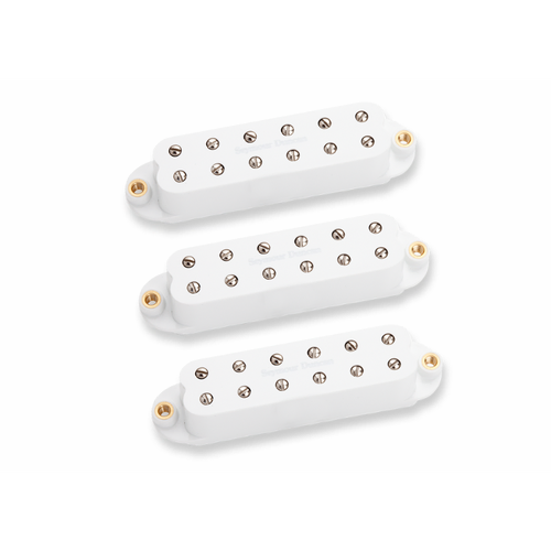 SD Little '78 Strat White Single-Coil Electric Guitar