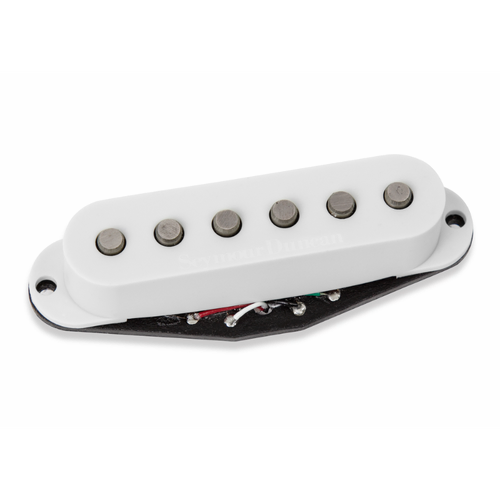 SD Hot Chicken Strat Stack Bridge Pickup - White