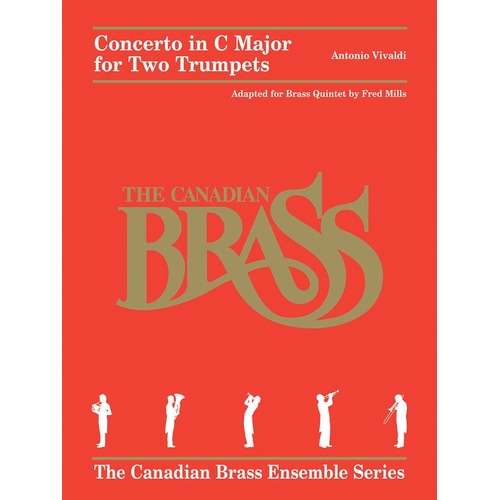 Concerto For Two Trumpets Brass Quintet (Music Score/Parts)