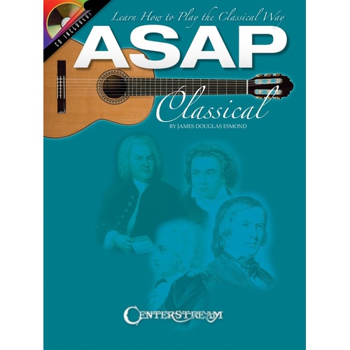 ASAP Classical Guitar Book/CD Guitar (Softcover Book/CD)