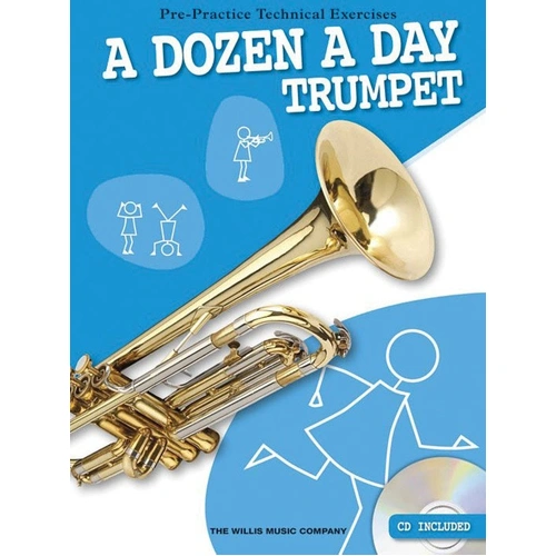 A Dozen a Day - Trumpet Book with Audio CD