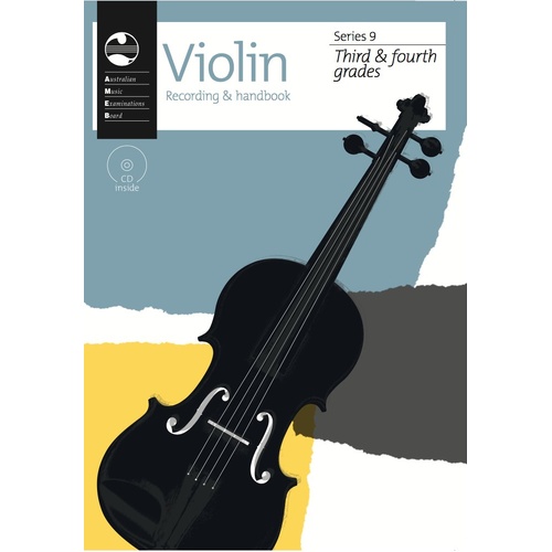 AMEB Violin Grade 3 to 4 Series 9 CD and Handbook
