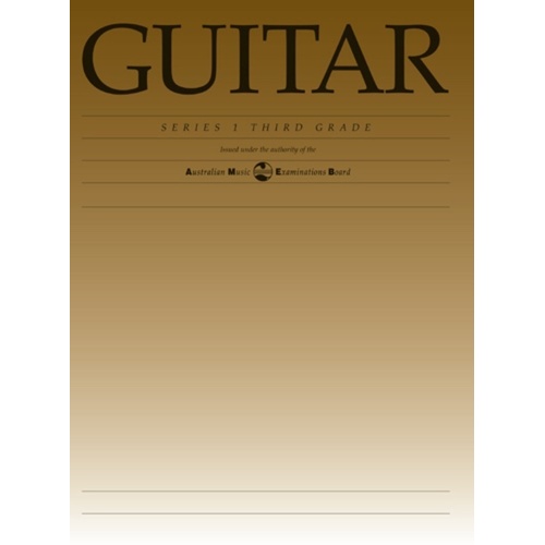 AMEB Classical Guitar Grade 3 Series 1 (Softcover Book)